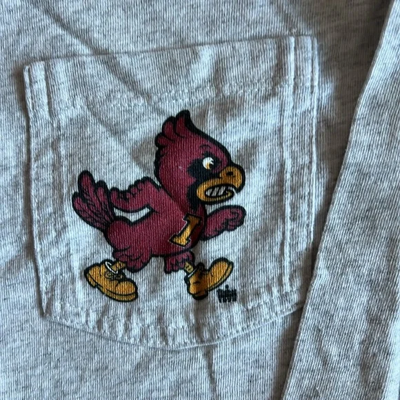 ISU long sleeve, cropped T - Picture 2 of 6